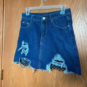 Denim skirt